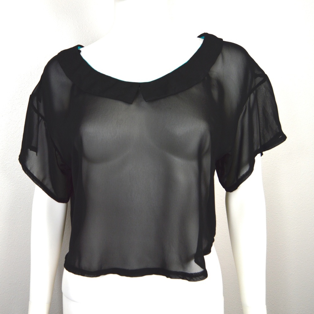 Sheer Crop Top